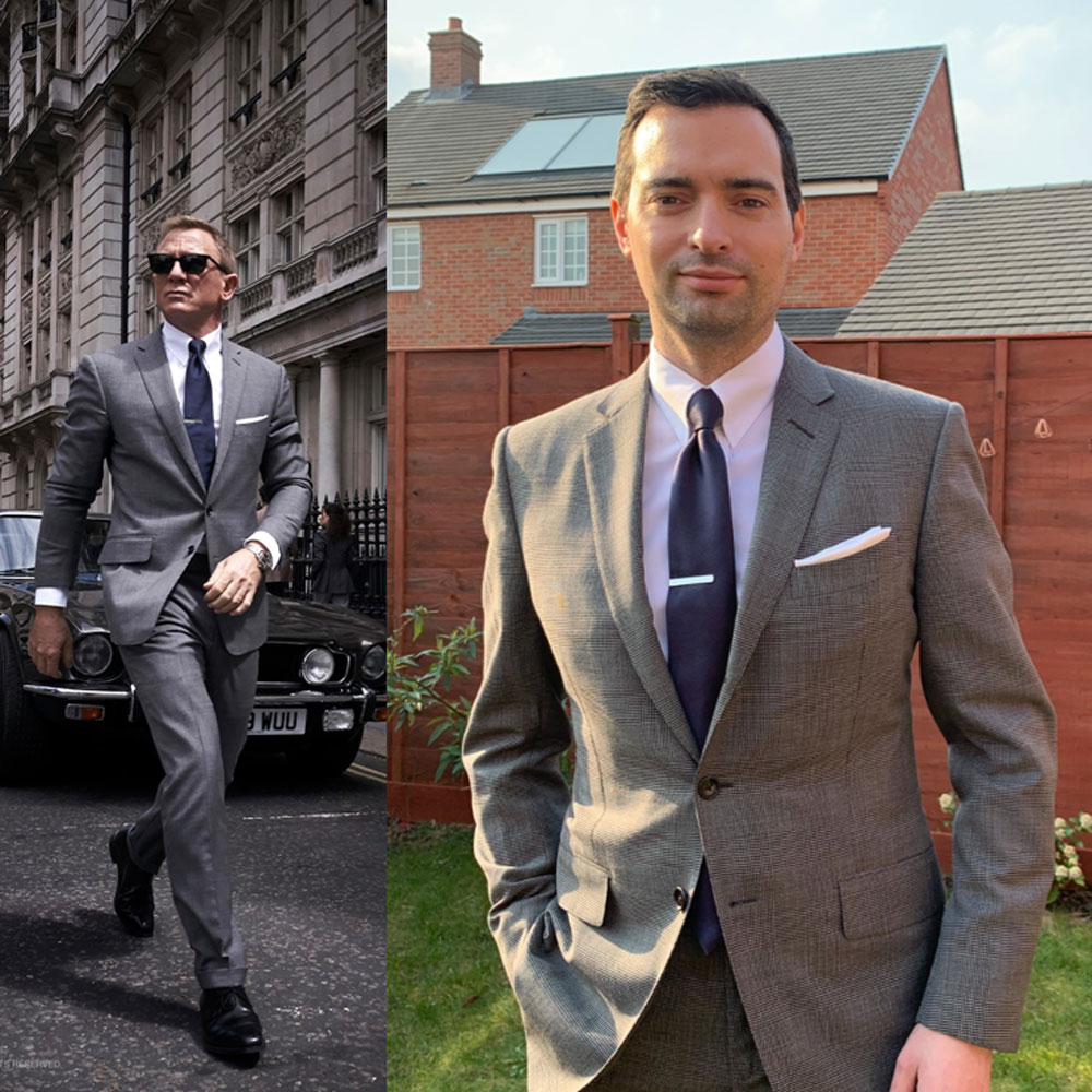 TOM FORD – Black and Grey Prince of Wales Check Suit | Review