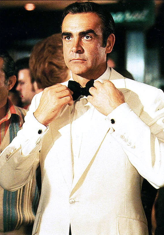 ivory dinner jackets sean connery