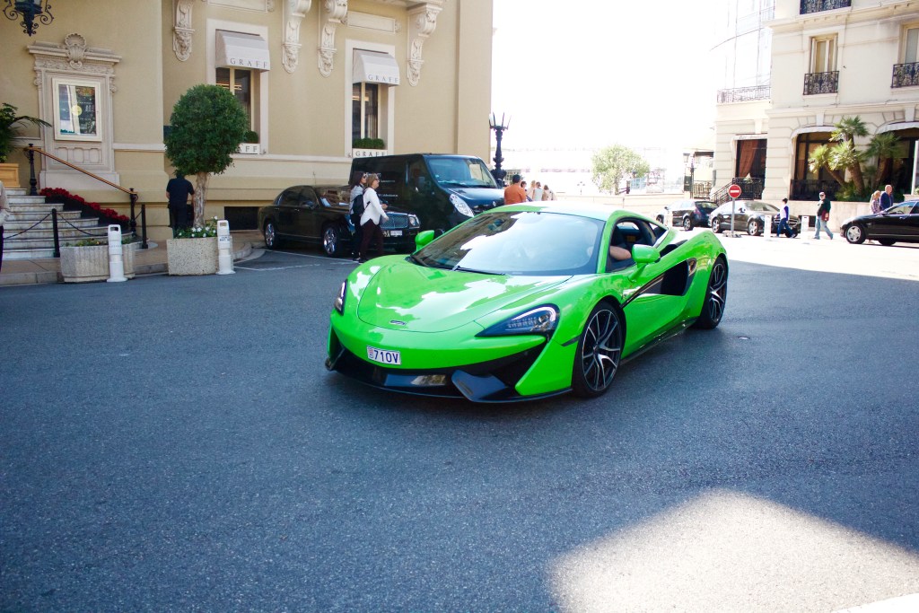 Super car in Monaco Goldeneye location 