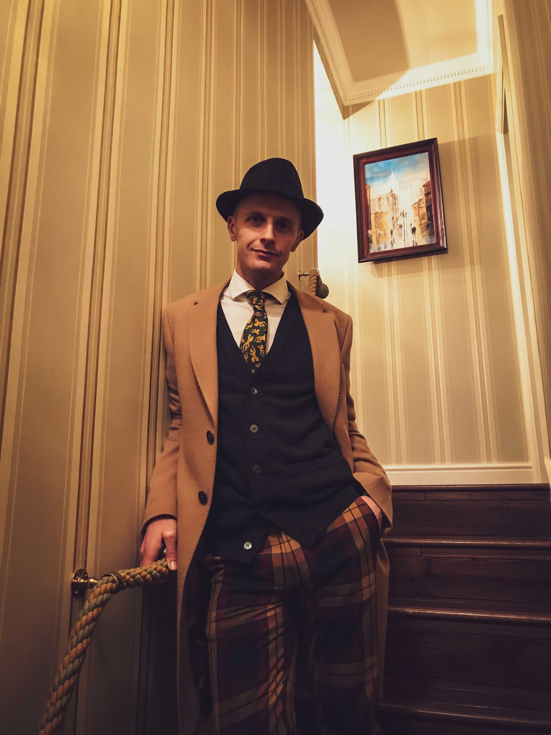 Fleming's Bond Wardrobe - cashmere overcoat 