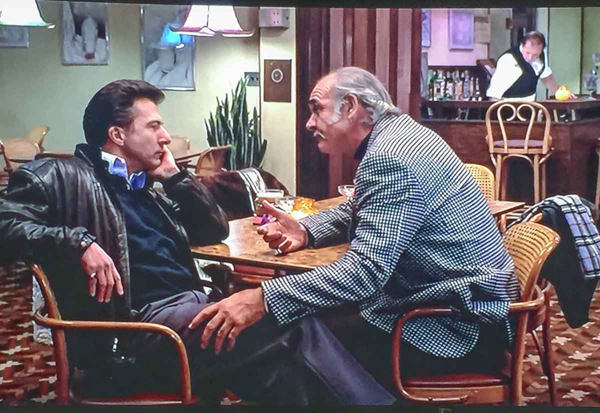 connery and hoffman in Family Business
