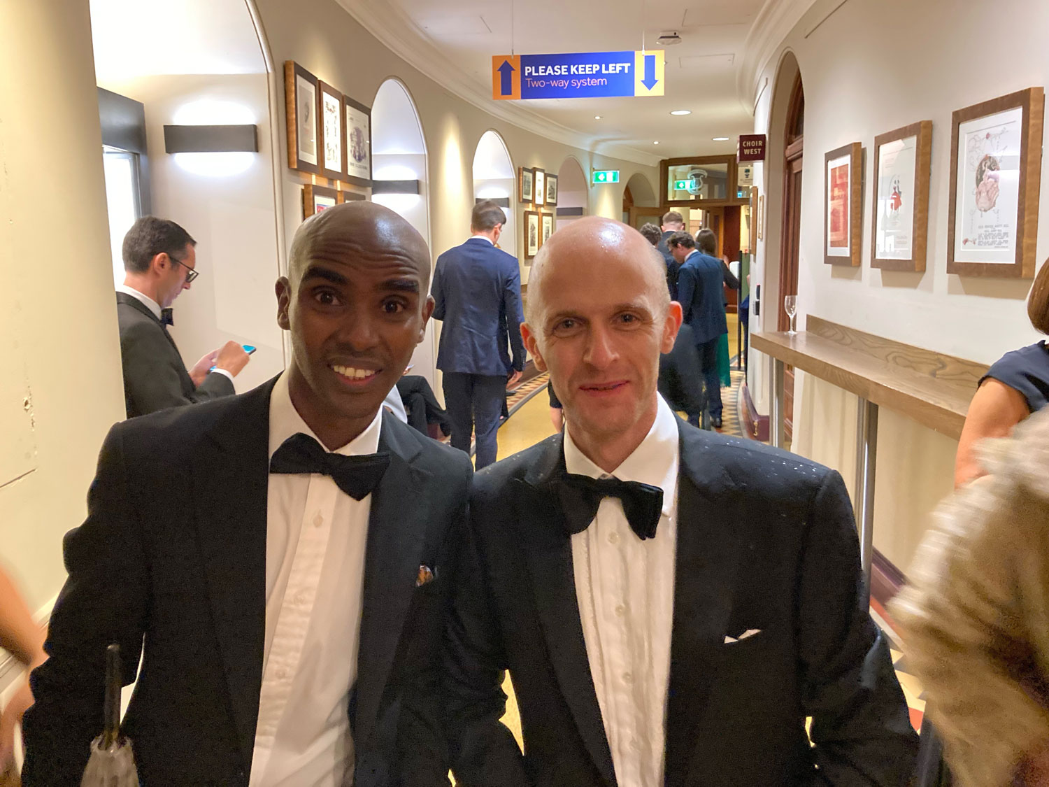 Mo Farah at the No Time to Die premiere