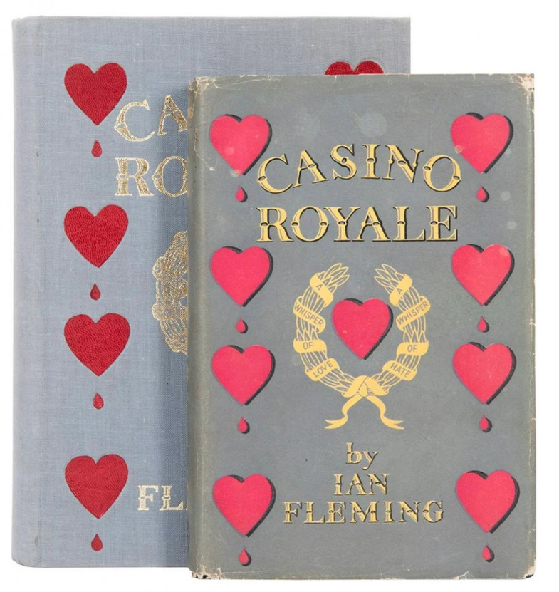 Fleming original Casino Royale Jacket cover