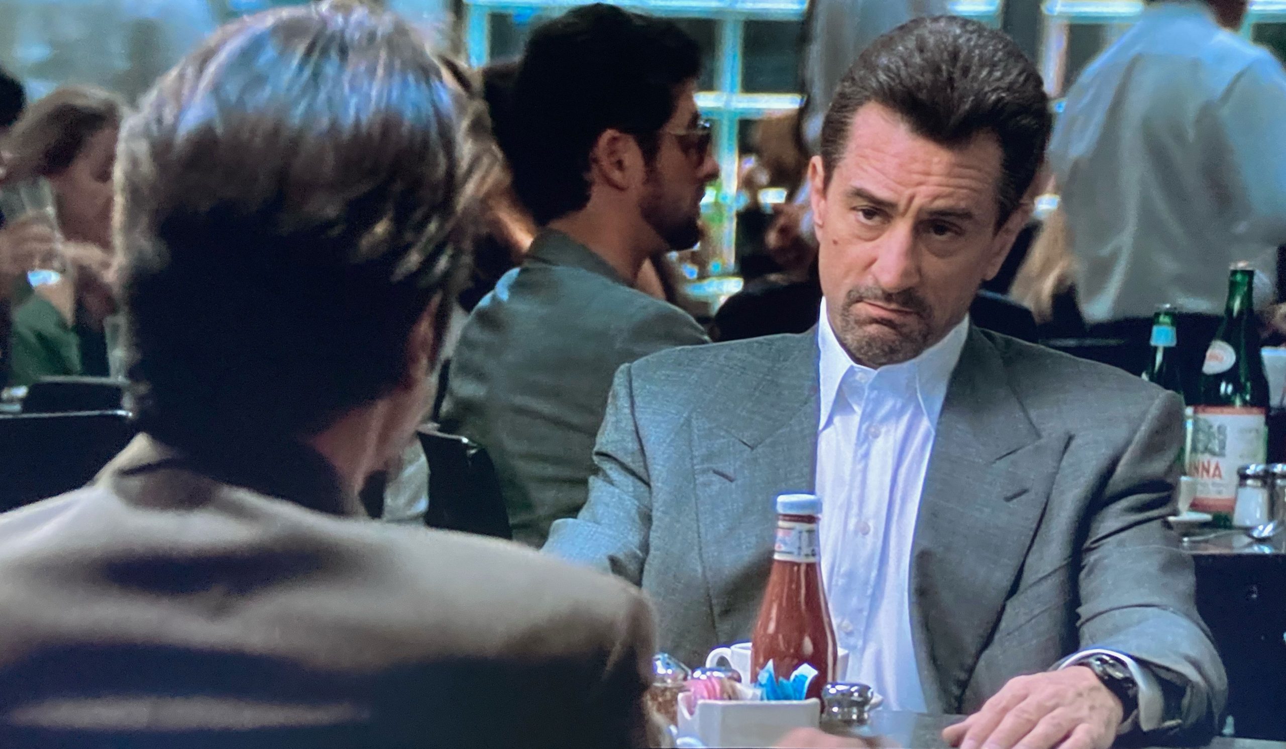 Heat Al Pacino Robert De niro Coffee scene