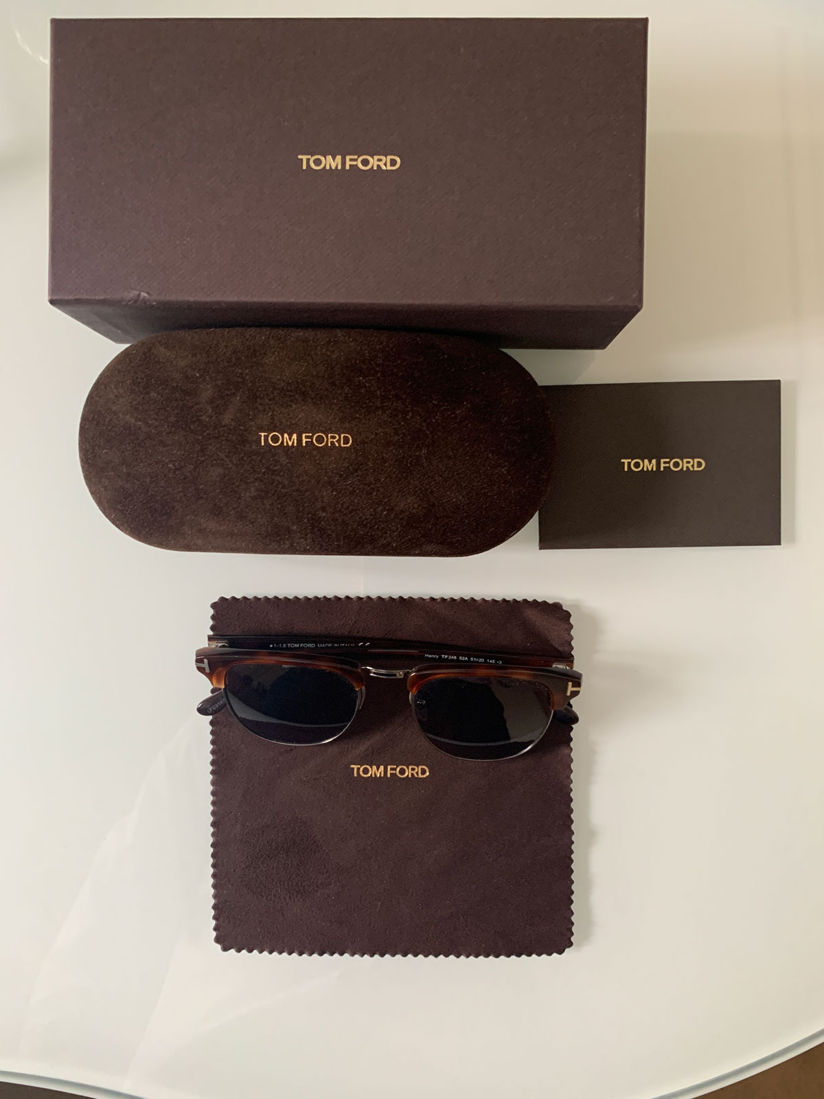 TOM Sunglasses from Spectre (TF248 Henry) Review