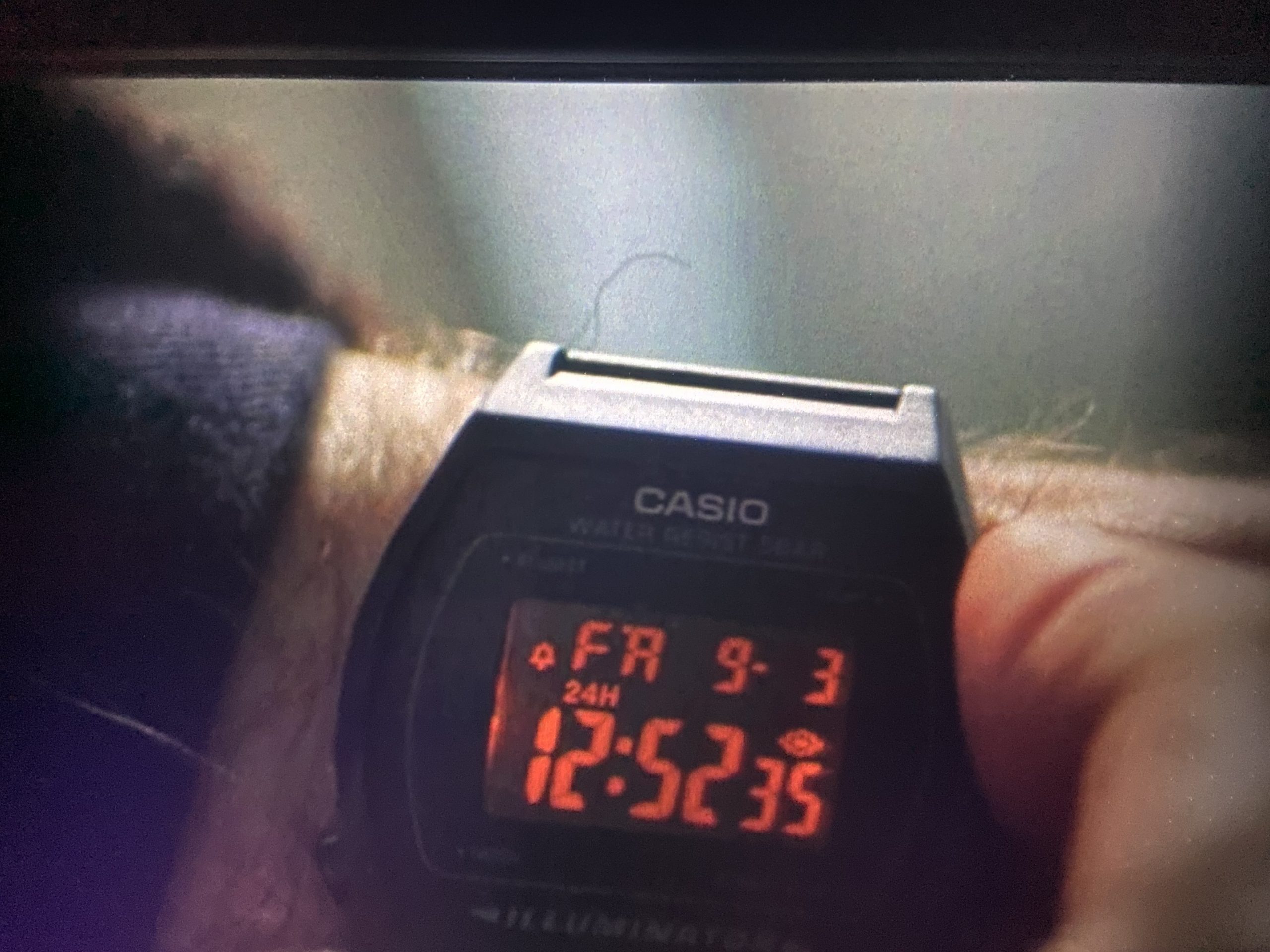 Casio Illuminator watch Inside