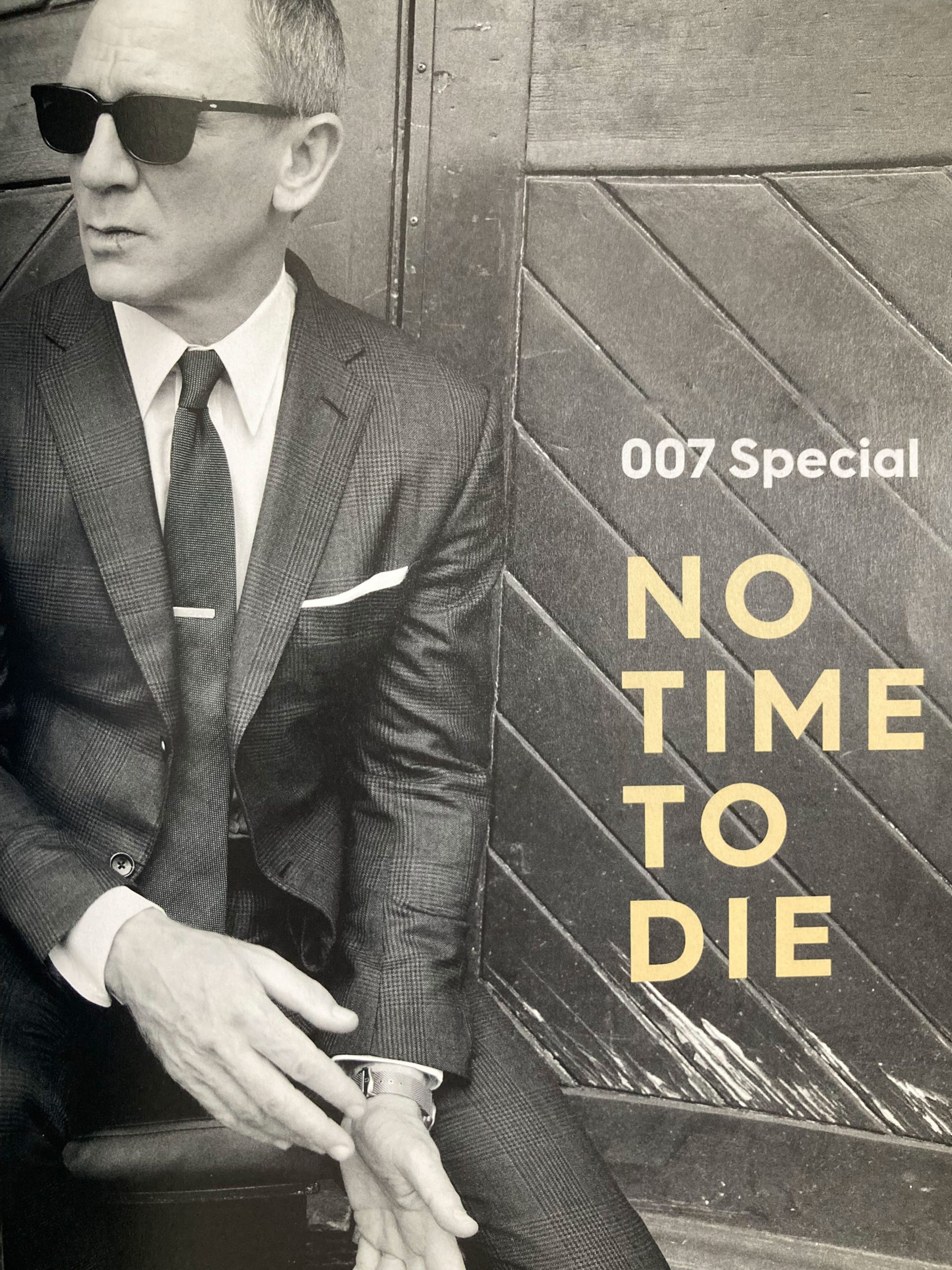 No Time to Die James Bond Navy Blue Suit
