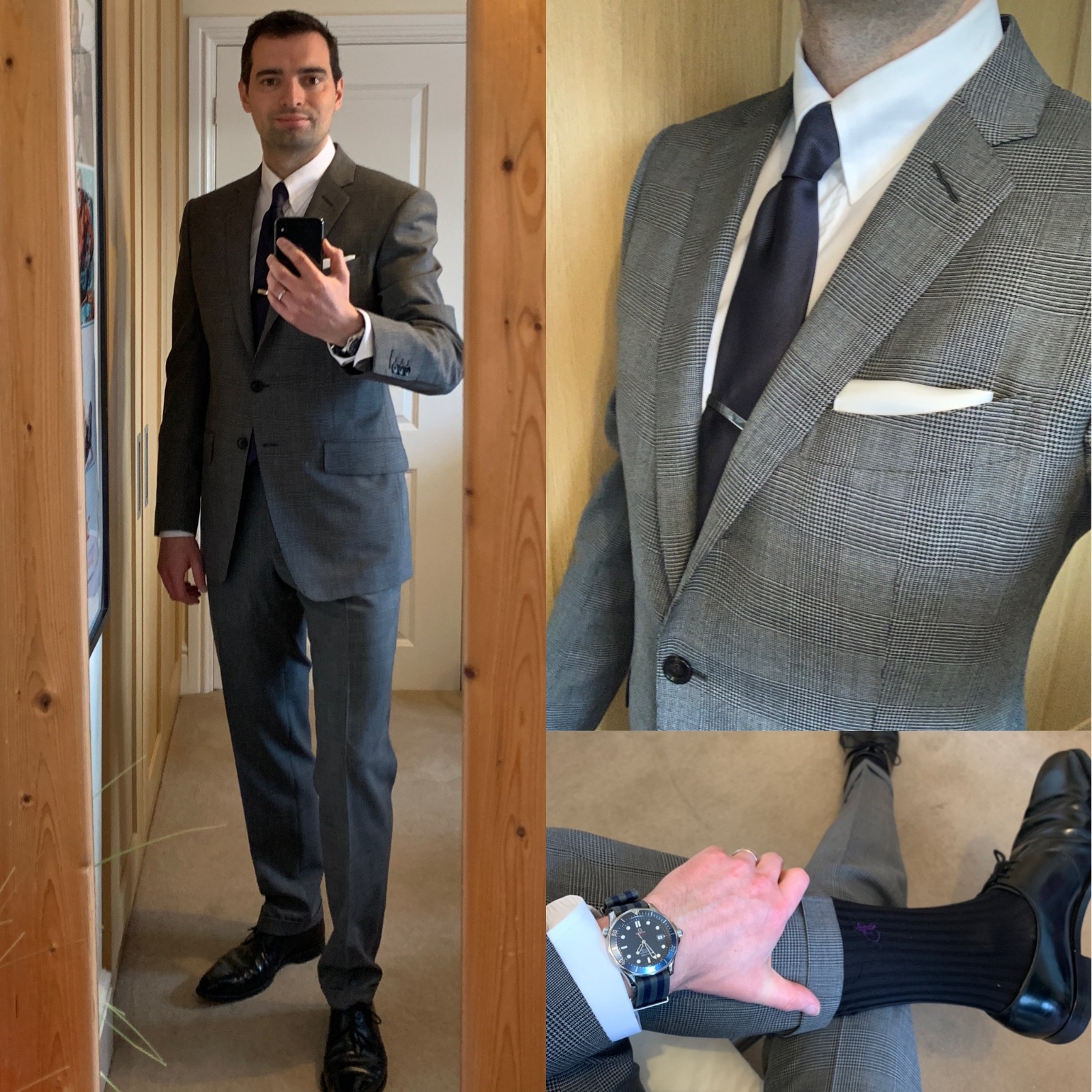 Check Suit Collage