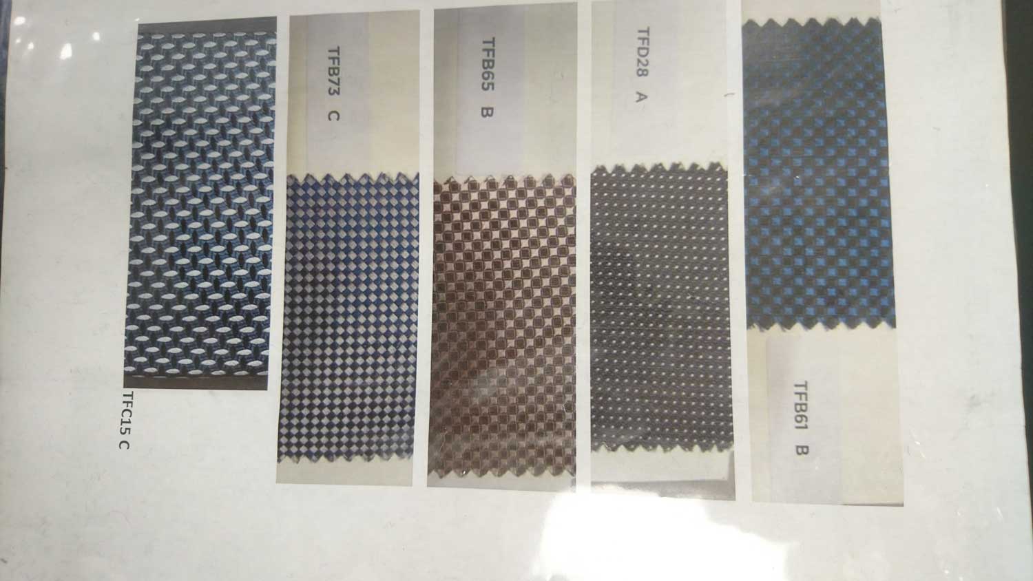 Tom Ford Ties original swatches
