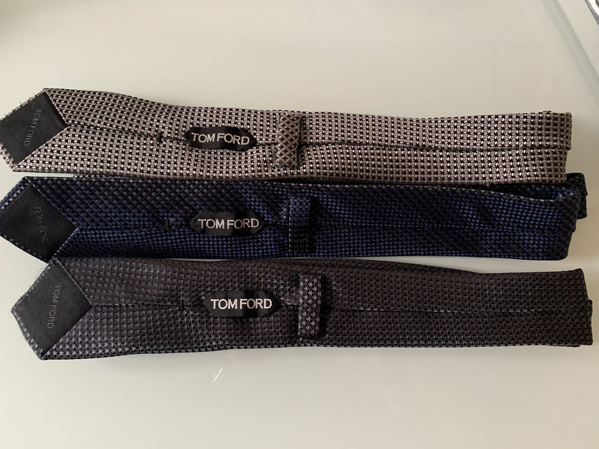 Skyfall ties with Tom Ford labels