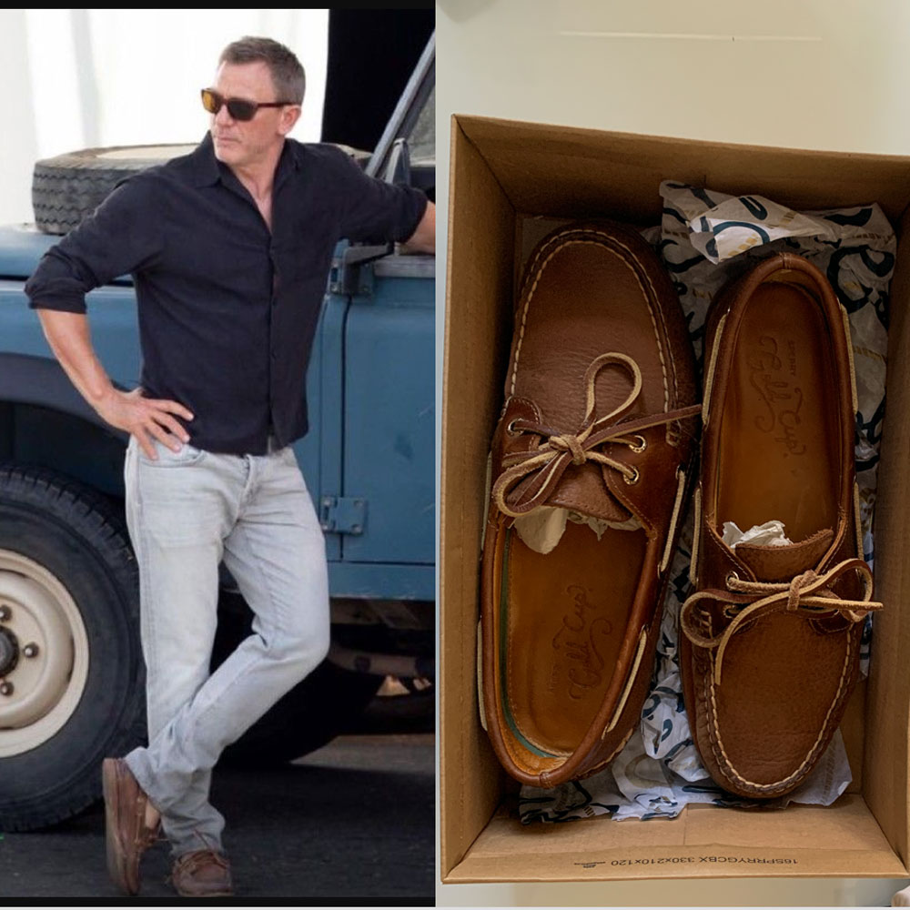 James Bond's Sperry Brown Boat Shoes - No Time To Die | Review