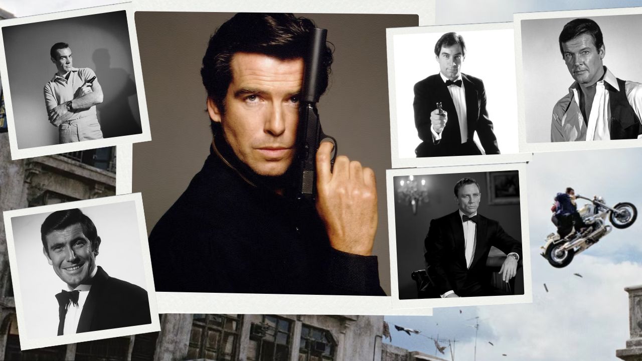 Handsome James Bond