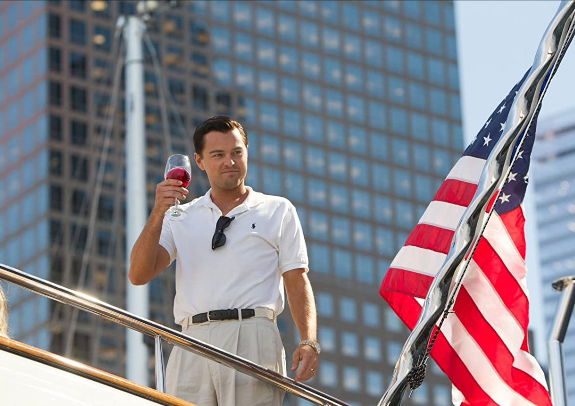 yacht outfit the wolf of wall street