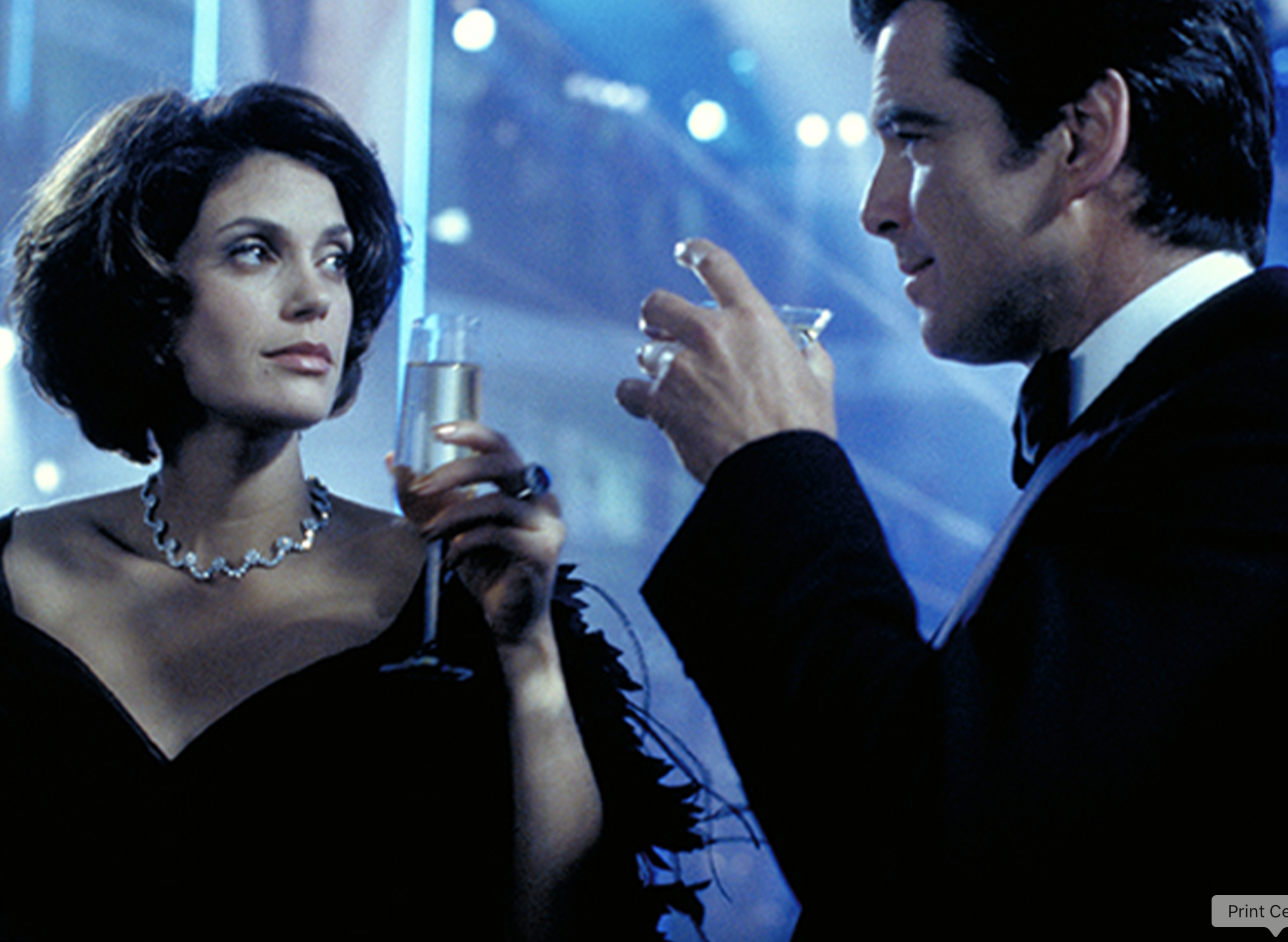 Bond and Paris Carver
