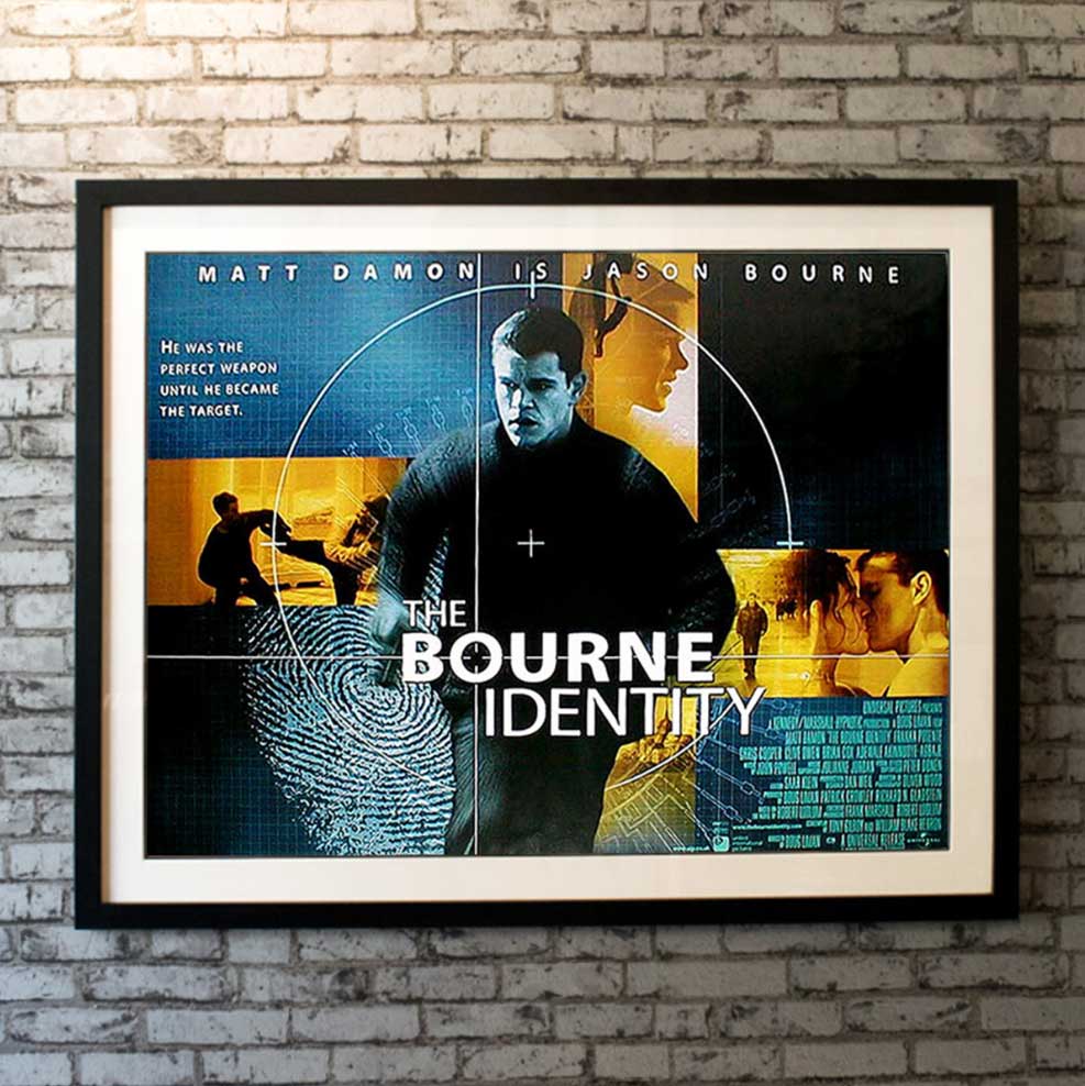 the bourne identity poster