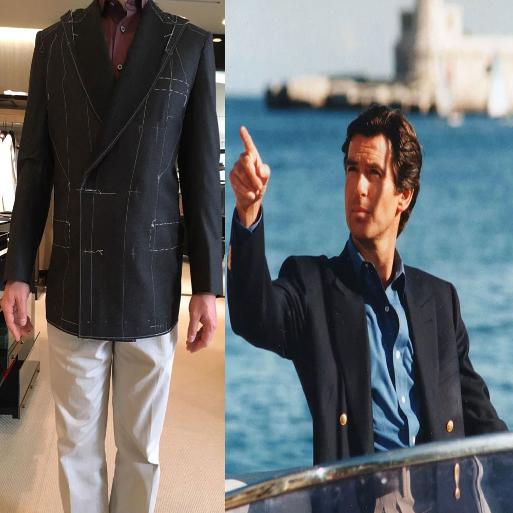 Recreating Last James Bond Blazer with - Fabrics and Buttons