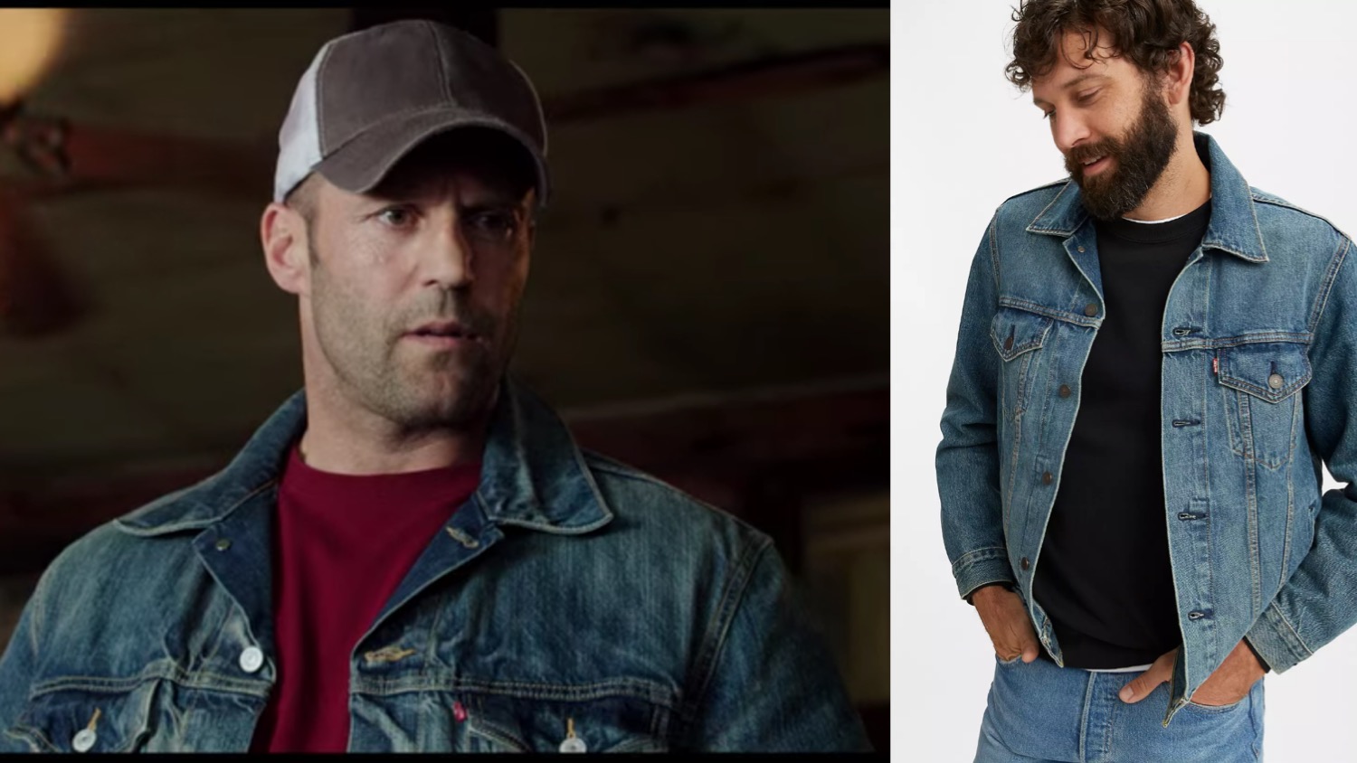 Jason Statham Homefront Levis Trucker Jacket