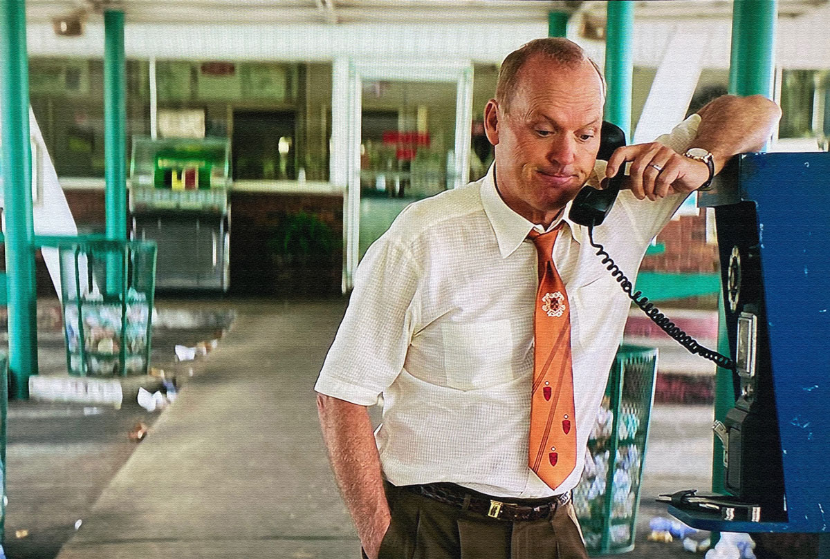 The Founder Michael Keaton amazing ties