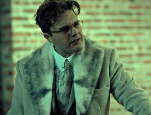 Mason Verger’s Off White Overcoat with Faux Fur-Lined Lapels (#10)
