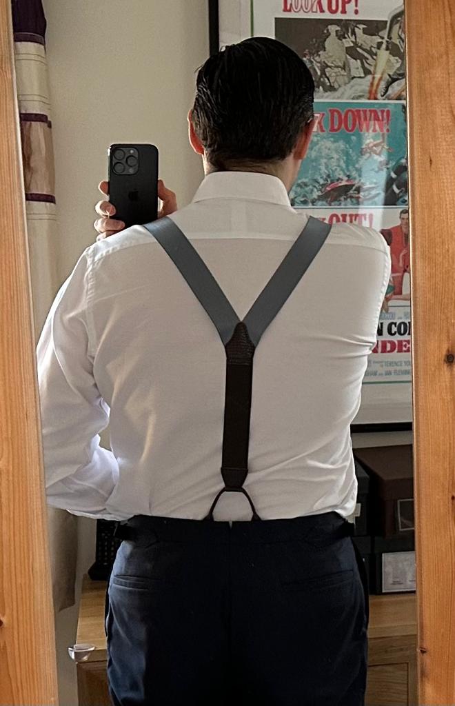 Dressing Like Bond on Instagram: The Albert Thurston braces from