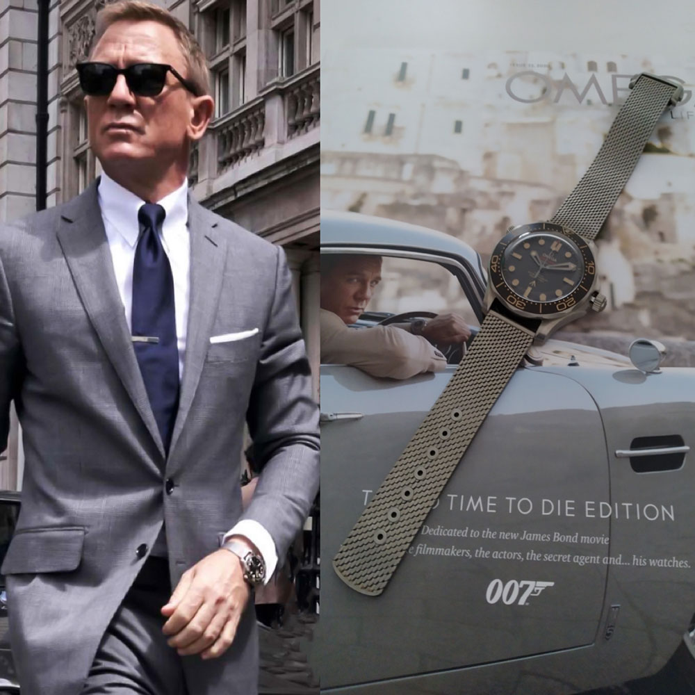 The Omega Seamaster 300M No Time To Die James Bond Edition