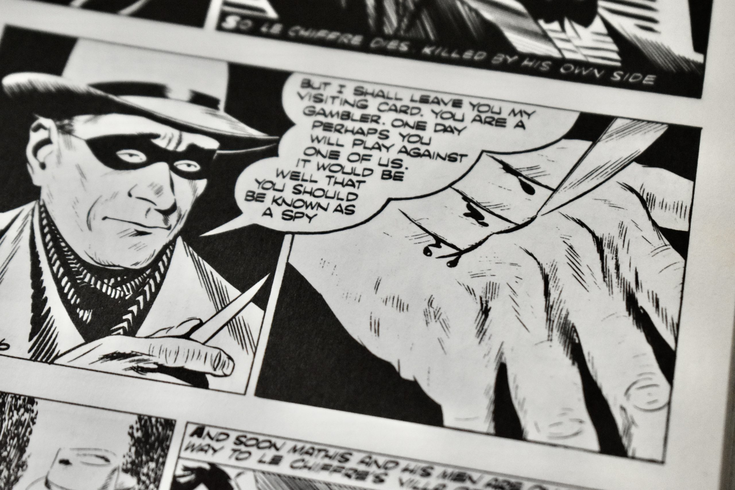 John McClusky's adaption of Ian Fleming’s Casino Royale