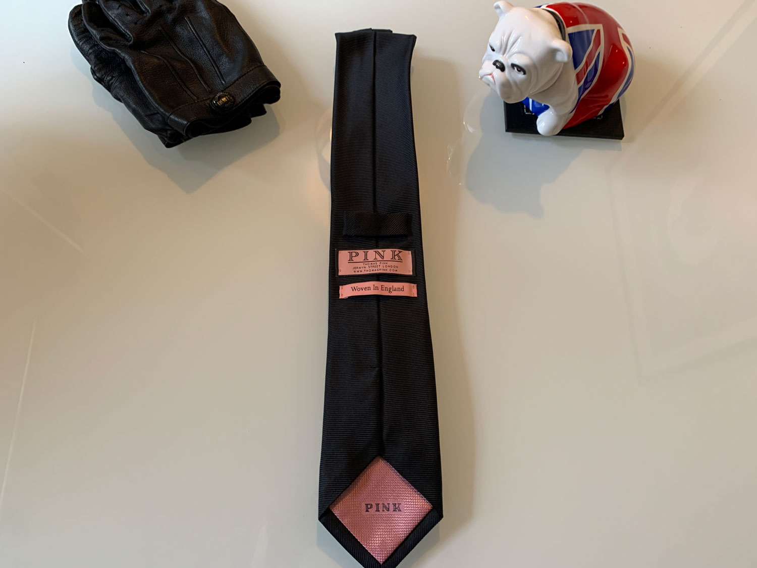 Thomas Pink tie and label 