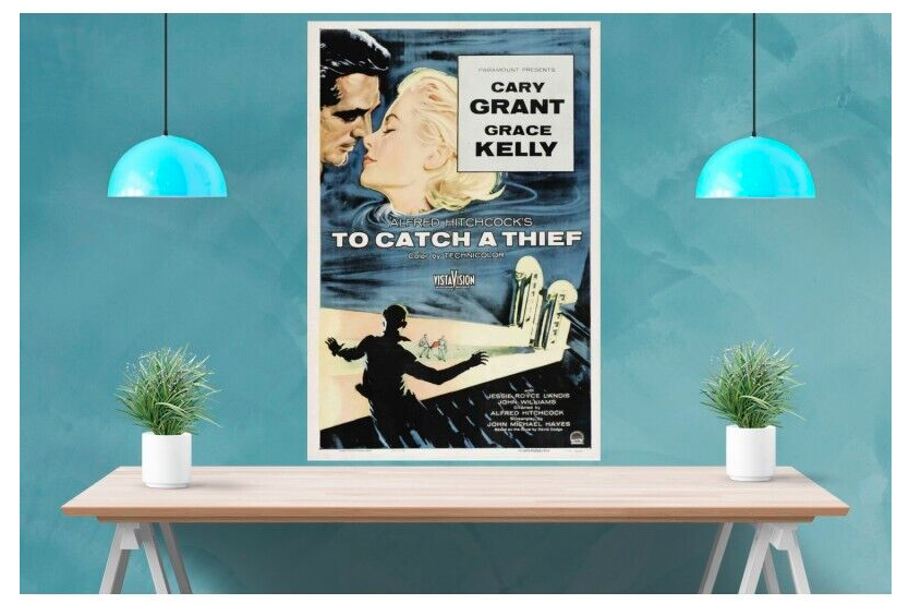 to catch a thief movie poster 